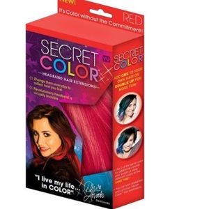 Secret Color™ Headband Extension in Red